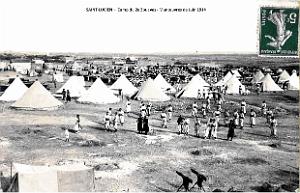 Saint-Lucien - 2e Zouaves - Camp - Manoeuvres - 1914